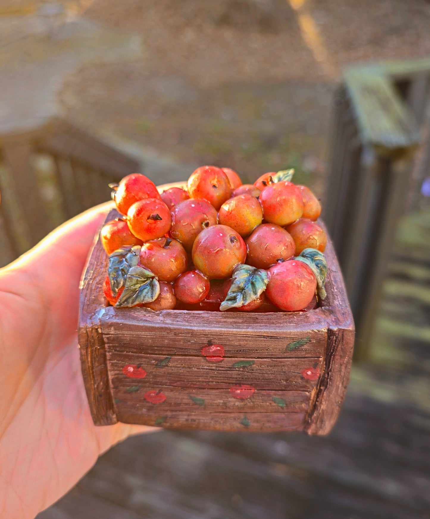 Apple Trinket Box