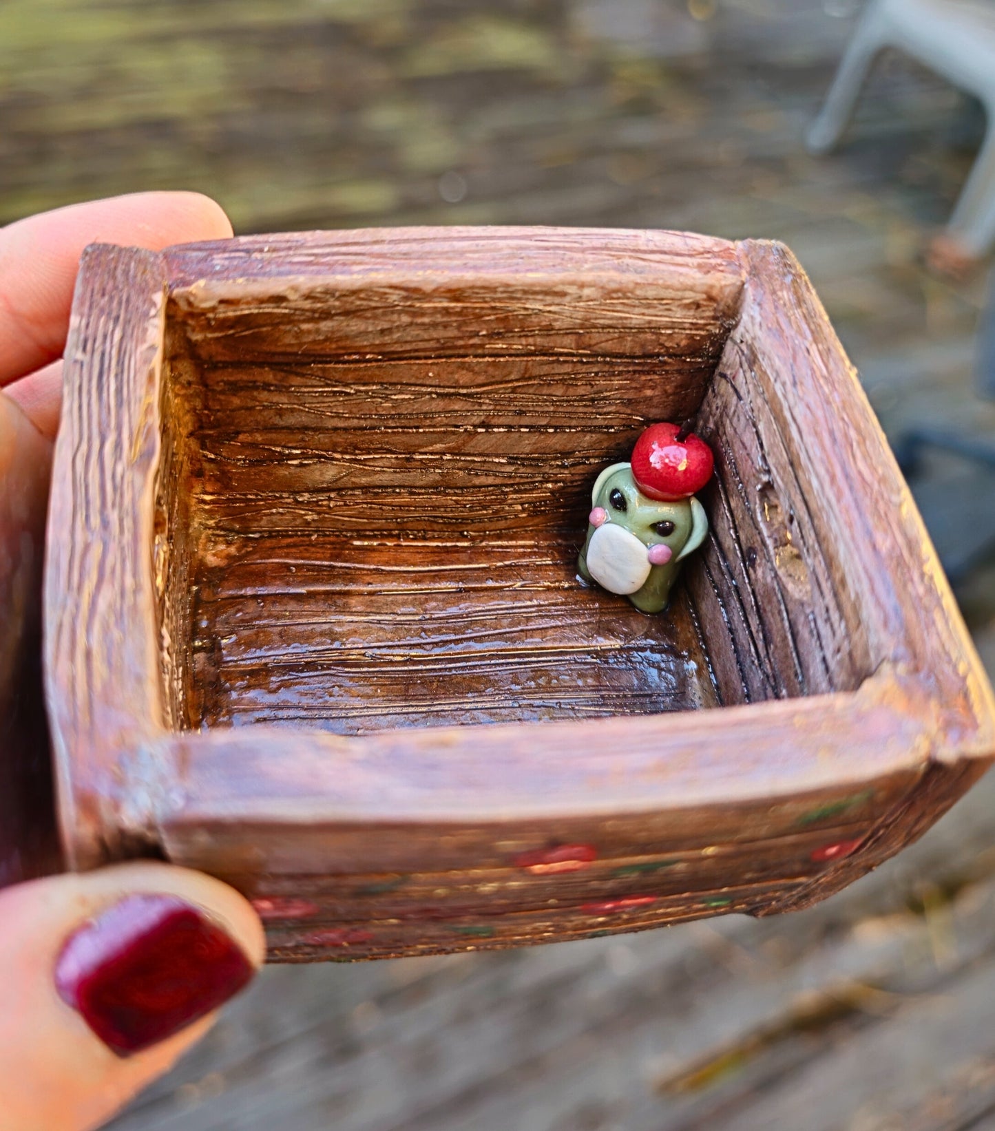 Apple Trinket Box
