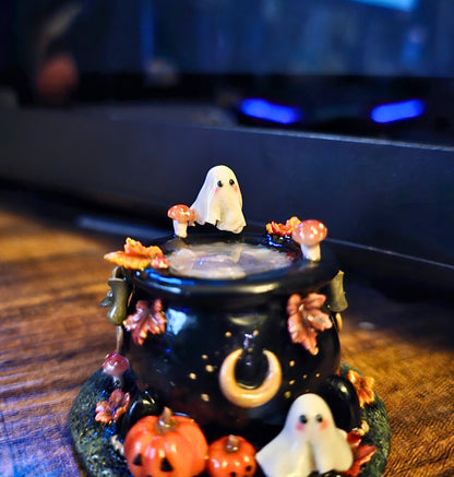 Autumnal Cauldron Figurine